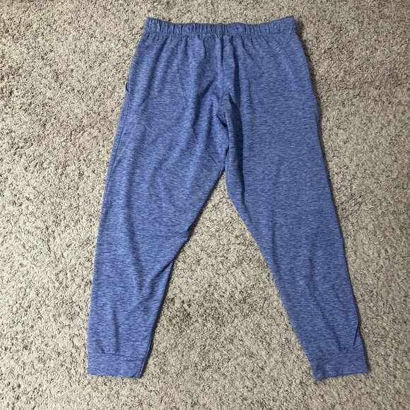 Nike Dri-Fit Pants Mens XL Blue Standard Fit Joggers Athletic Training Lounge - Picture 2 of 13